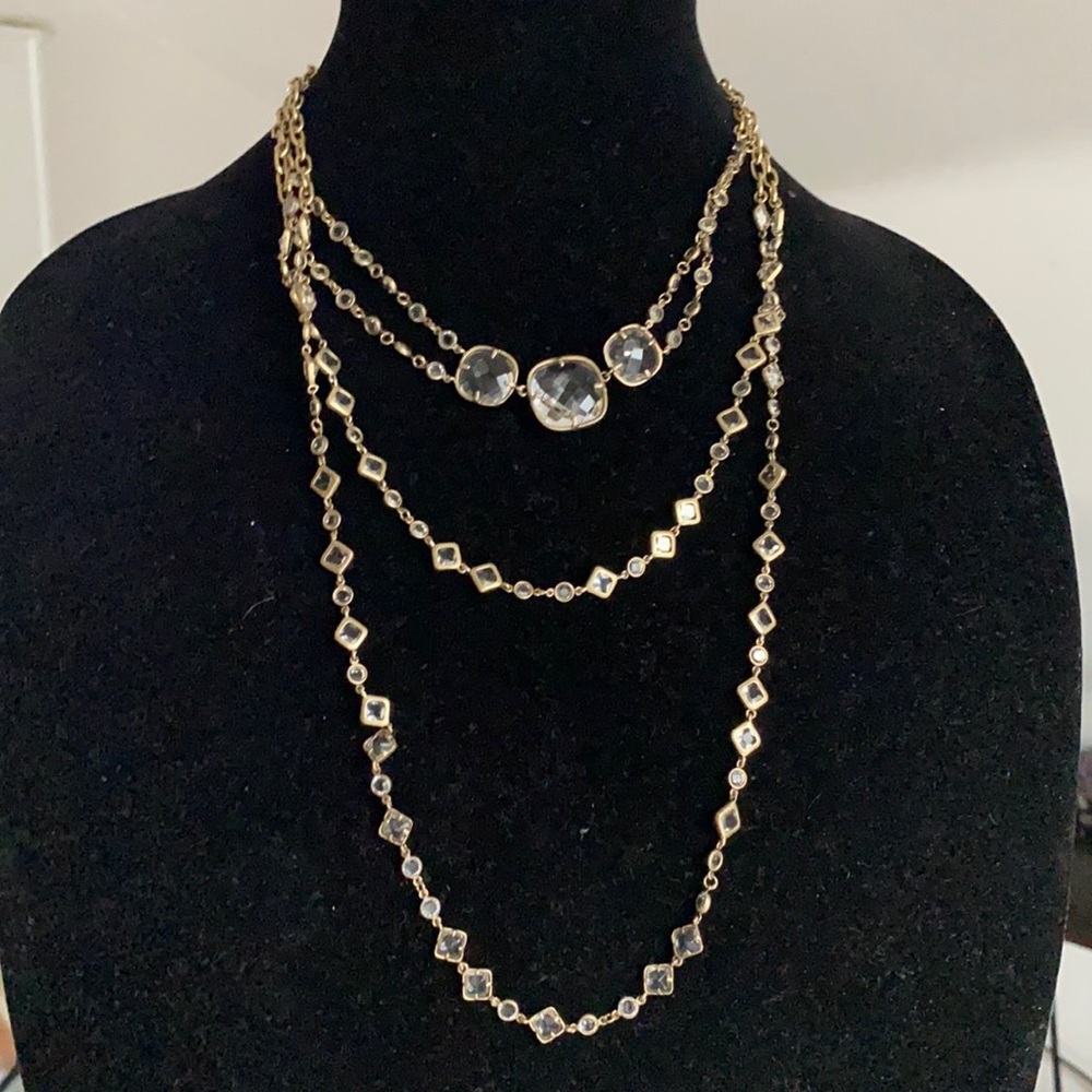 Ellen Tracy Multi Layer Necklace